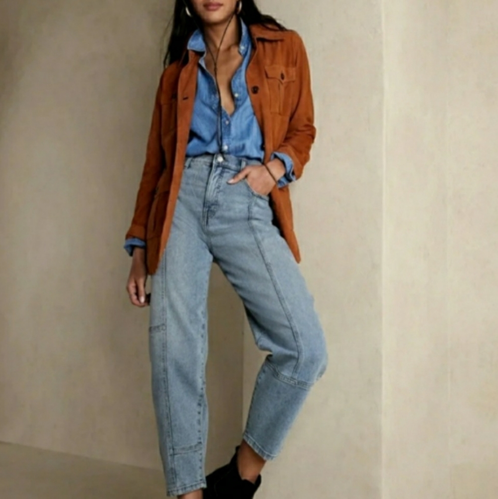 Banana Republic Sedona Barrel Jean